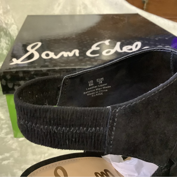 New Sam Edelman Elaine Fringe 8 Heels - Picture 11 of 15